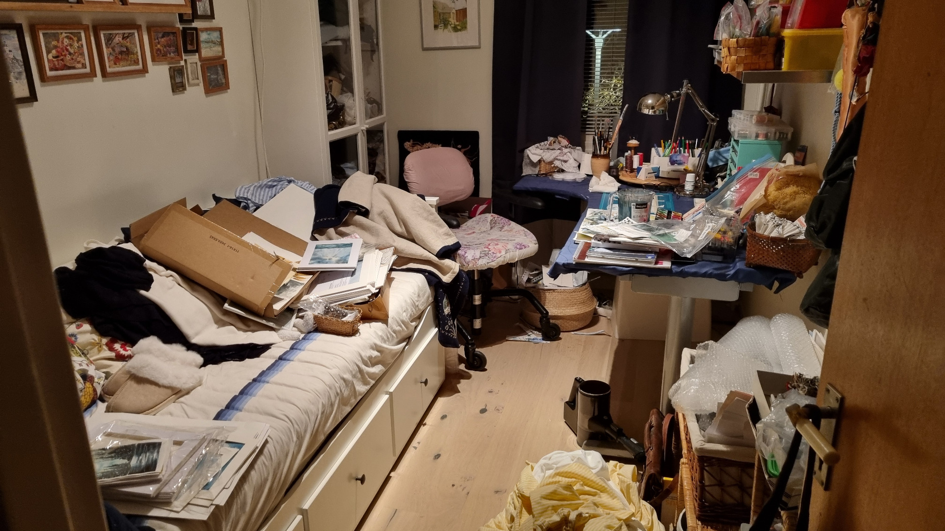 Det är kanonordning i röran